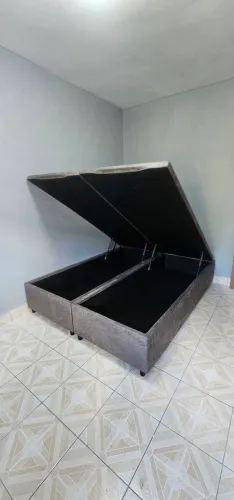 CAMA BAÚ QUEEN 