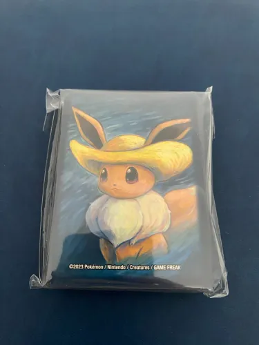 Shield Pokemon Center x Van Gogh Museum - Eevee Inspired by self-portrait with straw hat