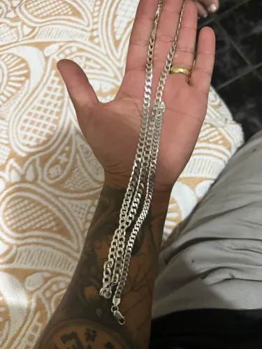Corrente e Pulseira Prata 925