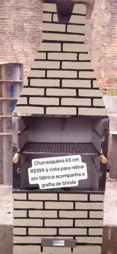 Churrasqueira pré-moldada 