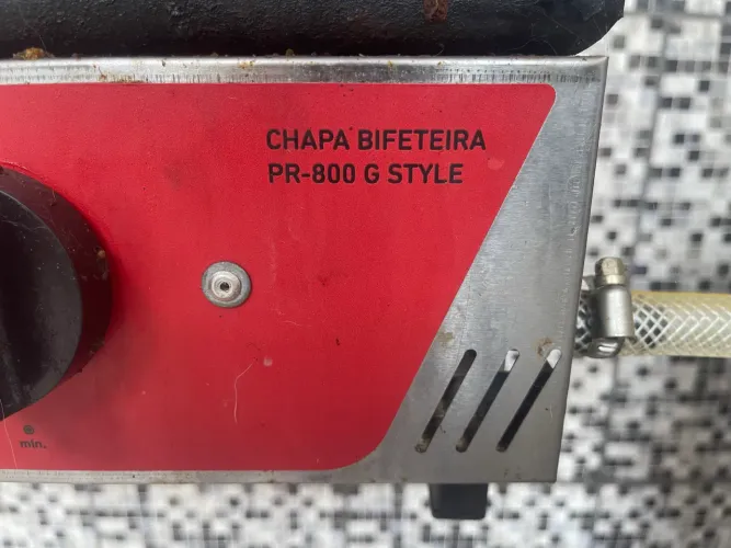 Chapa PROGAS PR 800 G Hambúrguer 6mm - PROGAS