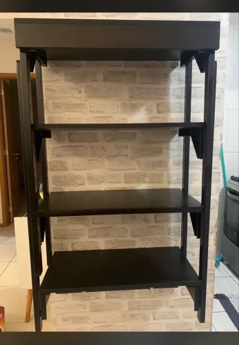 Mesa-Prateleira Dobrável 
