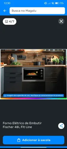 Forno Fischer 48L