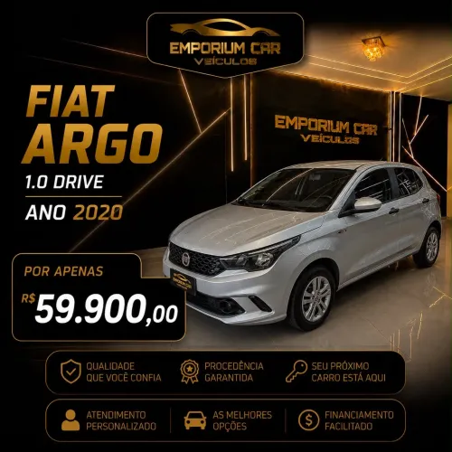 Fiat Argo Drive 1.0 6V Flex 2020