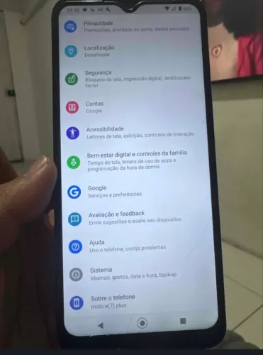 Celular moto e7 plus 64gb