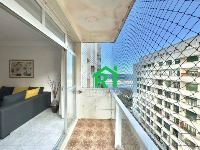 Apartamento à venda na Praia das Pitangueiras, 3 Quartos, 1 Vaga, Guaruja Sp.