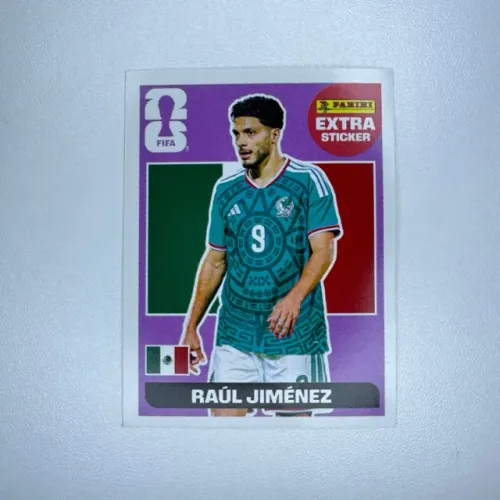 Figurinha Extra Sticker RAÚL JIMÉNEZ Copa do Mundo 2026 Panini