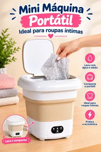 Mini máquina de lavar