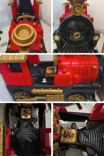 Trem de Passeio e Pedal Infantil - Calesita