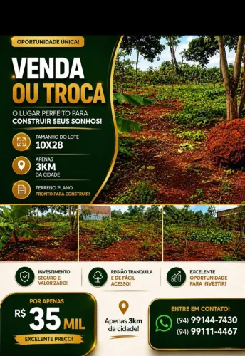 ? TERRENO QUITADO À VENDA - EXCELENTE OPORTUNIDADE DE INVESTIMENTO