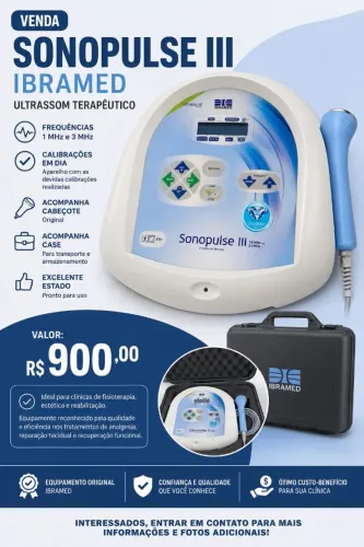 Ultra som terapêutico Ibramed