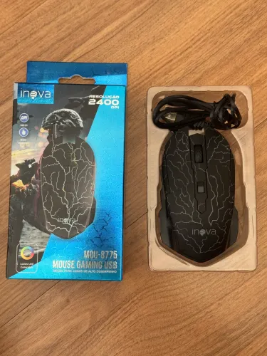 Mouse gamer com fio
