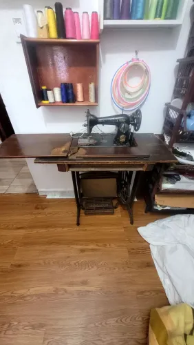 Máquina de costura antiga