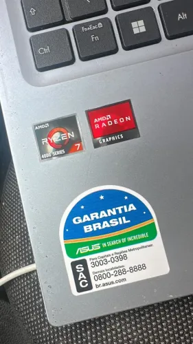Notebook Asus 15? 16Gb Ryzen 7 AMD Radeon