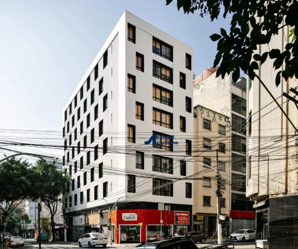 Apartamento 24 m2 01 dormitório semi mobiliado 01 wc