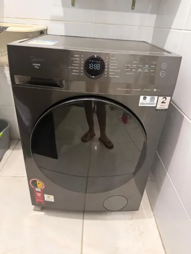 Lavadora Midea 11kg Smart - 1 Mês de Uso + Garantia