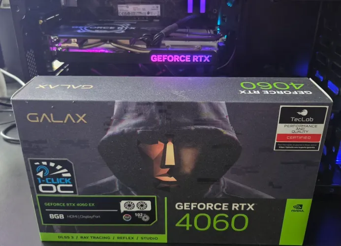Placa de vídeo RTX 4060 EX 8GB GDDR6 128Bit