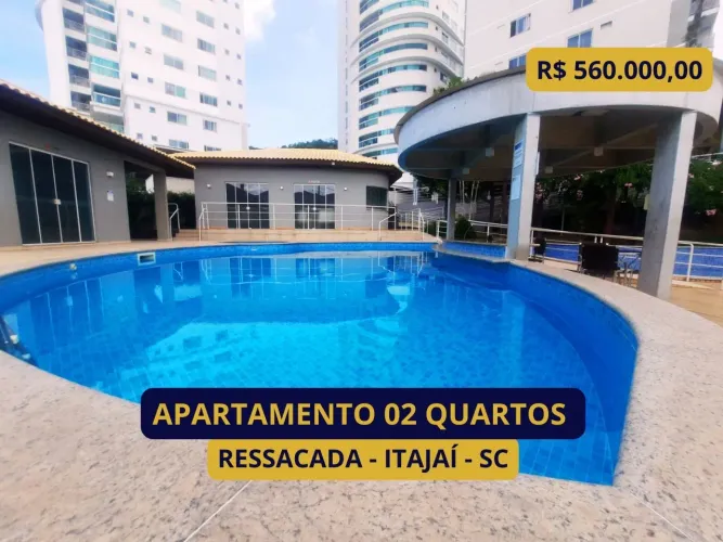 Apartamento para Venda em Itajaí, Ressacada, 2 dormitórios, 1 banheiro, 1 vaga