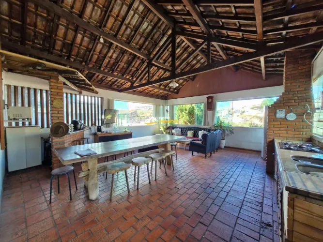 Casa 290m2 à venda no bairro Inconfidência Belo Horizonte com piscina e churrasqueira Ref.