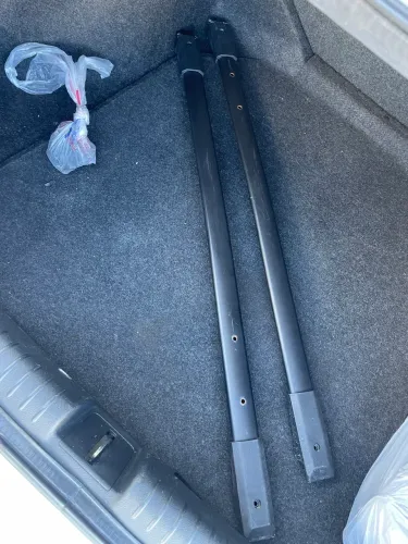 Engate do civic e rack de teto