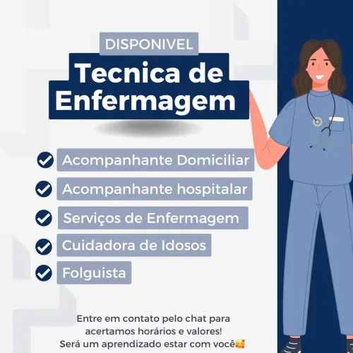 Acompanhante Hospitalar/Cuidadora Domiciliar 