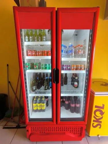 Freezer expositor duas portas 