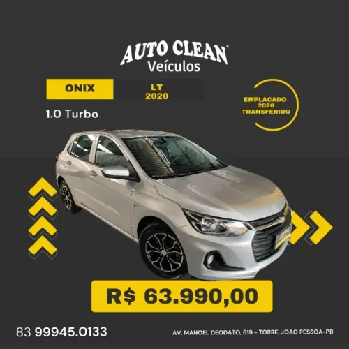 Chevrolet Onix Hatch LT 1.0 12V TB Flex Aut. 4P 2020