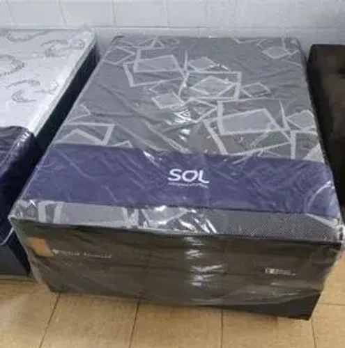 Cama Box de Casal 1,38x1,88x30cm - (Oferta)!!