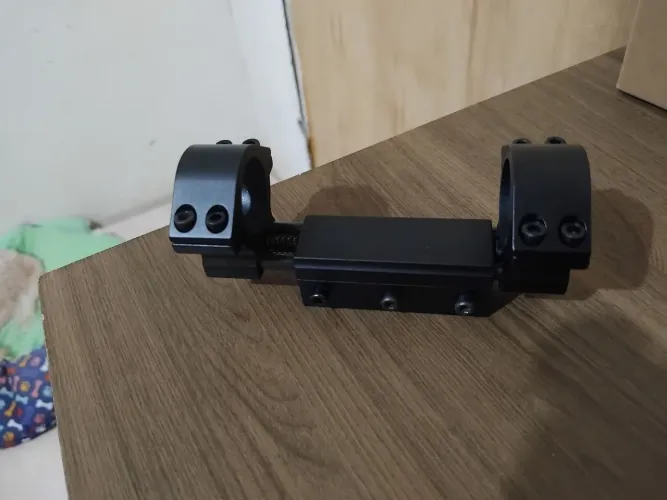 Mounte de absorção de impacto para lunetas. Leia.!