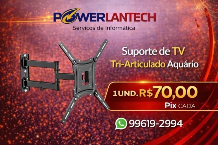 Suporte Tri-Articulado TV 26' a 55' - Aquário