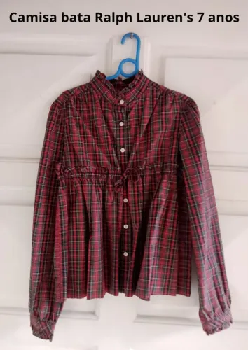 Blusa Bata Kids Ralph Lauren