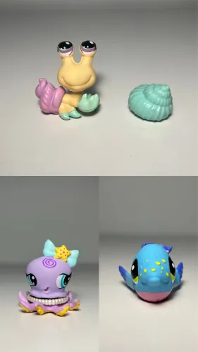 Littlest Pet Shop animais marinhos