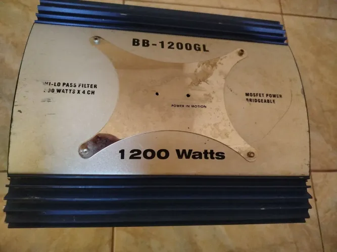 Amplificador automotivo BB-1200GL