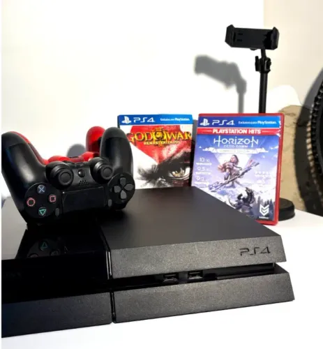PS4 2 CONTROLES + JOGOS
