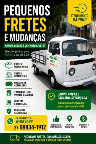Frete e mudança
