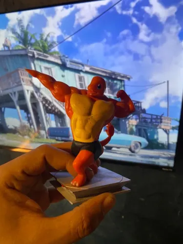 CHARMANDER BOMBADO ART FIGURE