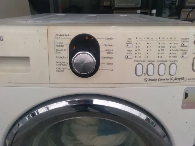 Vendo máquina lava e seca Samsung 10 kg