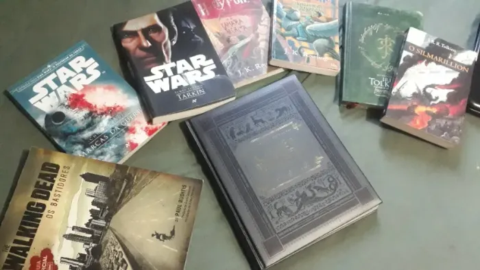 Lote de livros fantasia, Star Wars, Terra média, Harry Potter