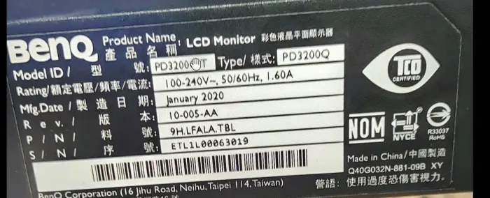 MONITOR BENQ