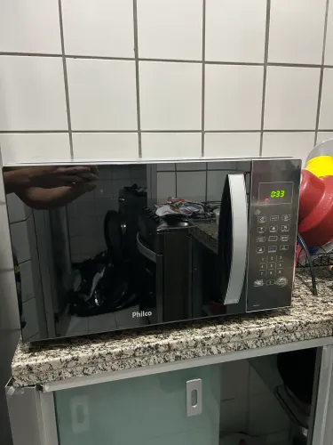 Micro-ondas Philco 34L Espelhado 110V