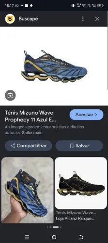 Vendo Tênis Mizuno 11 Prophecy 11