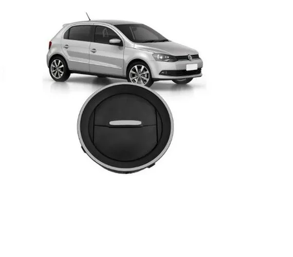 Difusor de Ar Gol G4 G5 G6 Voyage Saveiro - Aro Botao Prata valor unitário dwpsn mympq