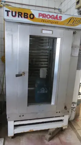 Forno Progas grande à gas usado mod. turbo light  