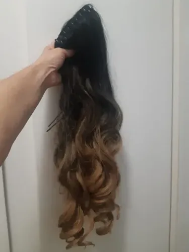 rabo de cavalo castanho escura ombre hair