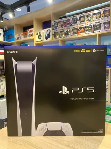 PlayStation 5 Digital S/Leitor Loja Física Parcelamos Em Até 12x Sem Juros