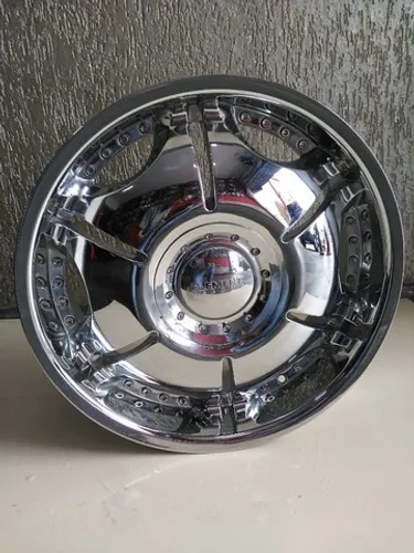 Rodas Aro 20 Element Alloy 5x100 5x114 Cromada Raridade ! Seminova
