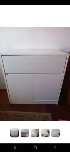 Armário buffet etna branco 