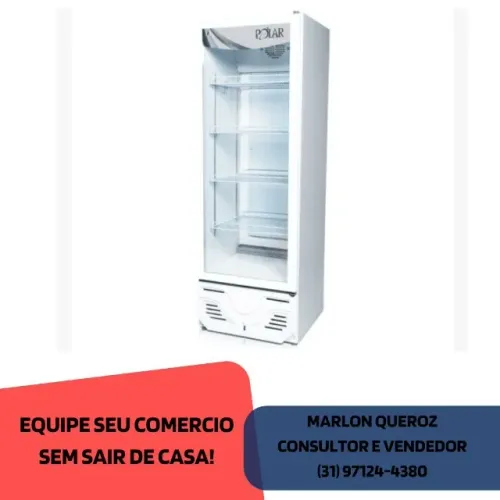 Refrigerador Polar Branco 405 Litros Novo