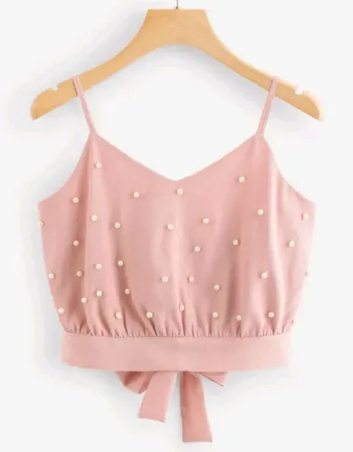 Cropped rosa