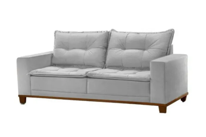 Sofá Fixo Estrela 2,00m Molas Bonnel r98